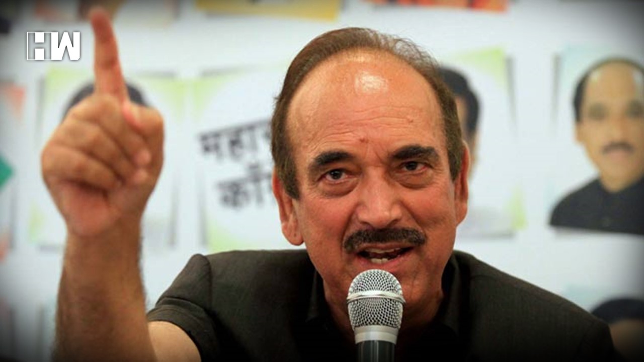 Ghulam Nabi Azad Vouches For Restoration Of Jammu Kashmir Statehood