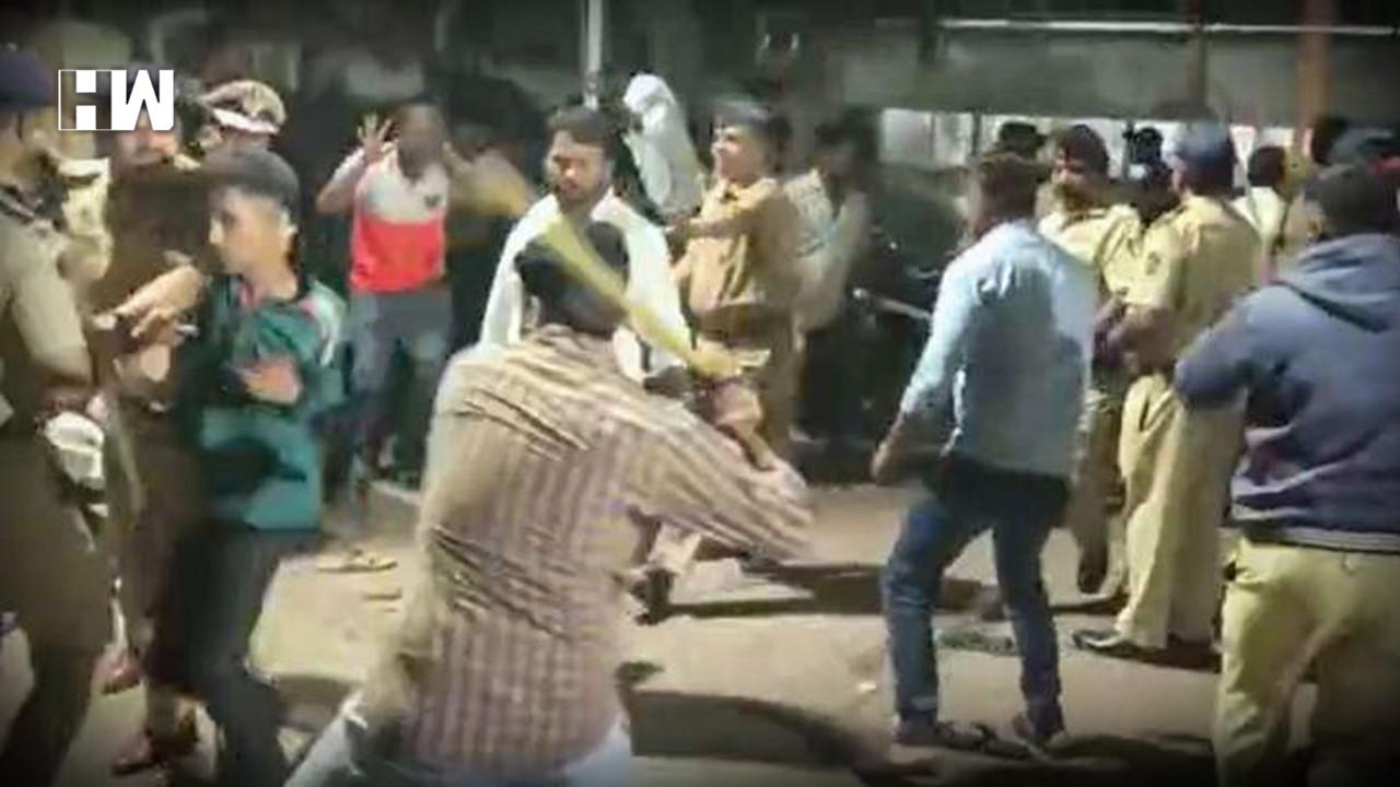 Tension In Thane After Clash Breaks Out Between Thackeray Shinde