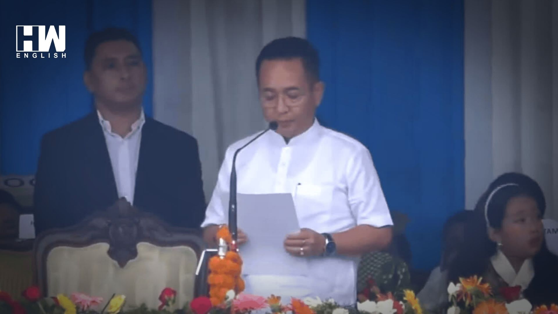 Skm S Prem Singh Tamang Sworn In As Sikkim Cm Hw News English