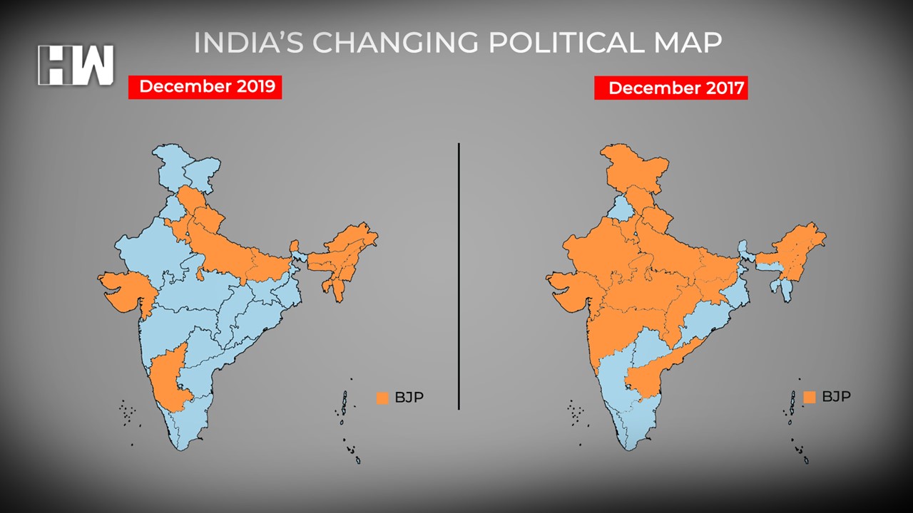 After Maharashtra, Jharkhand Slips Out Of BJP’s Hands; Saffron ...