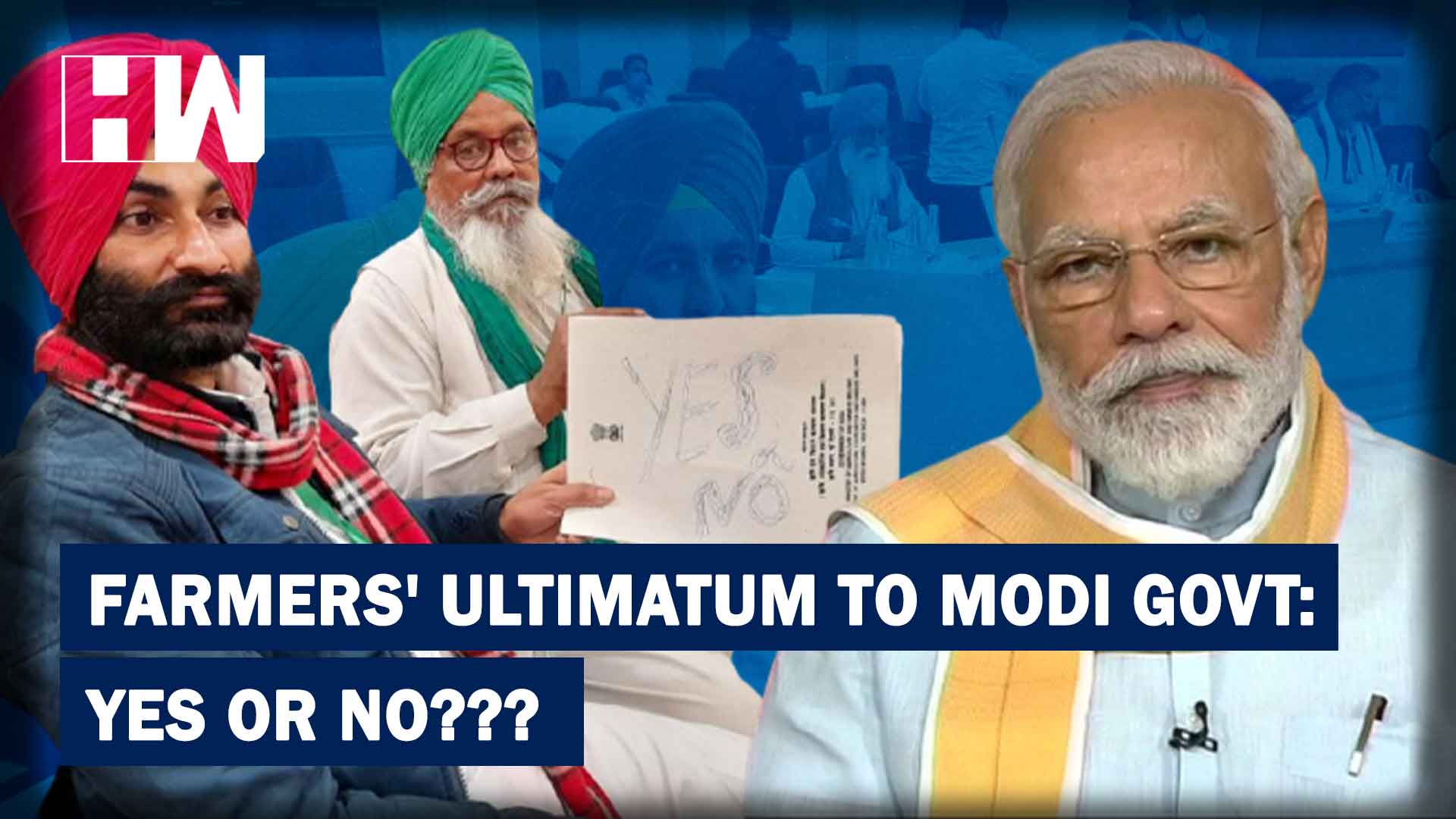 Yes or No: Farmers’ Final Ultimatum To Govt As Call For Bharat Bandh ...