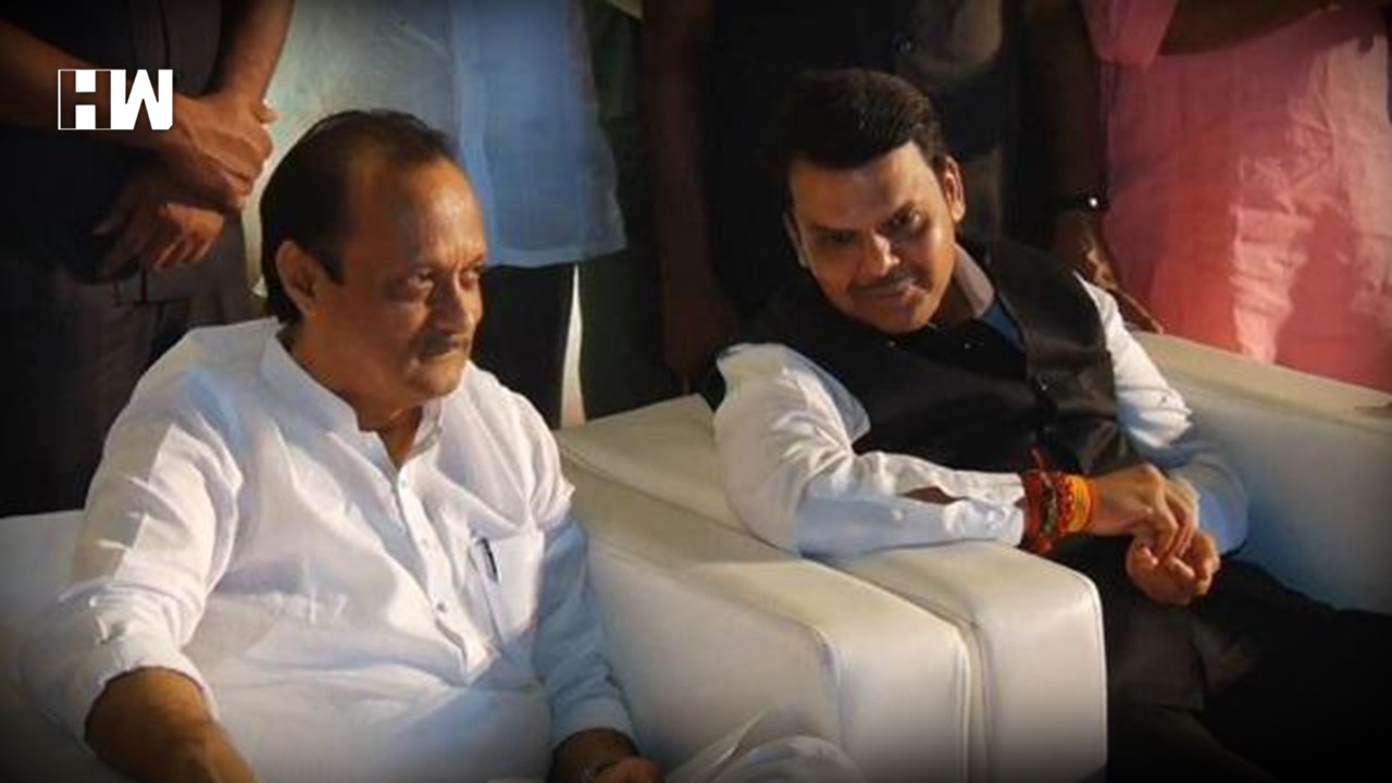 Devendra Fadnavis and Ajit Pawar spotted together again, pictures go viral  - HW News English