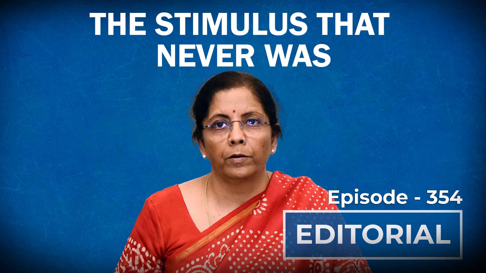 Editorial with sujit nair: where is 20 lakh crore package, madam finance minister? - hw news english