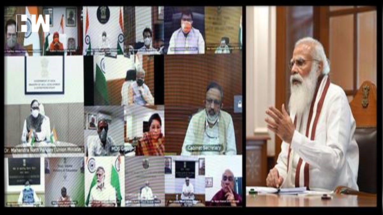 PM Modi Chairs Meeting With Council Of Ministers; Reviews COVID-19 ...