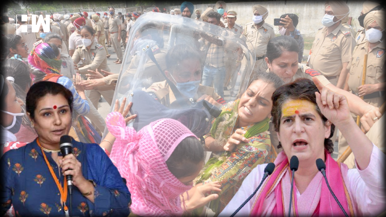 BJP Slams Priyanka Gandhi Over Brutality On Protesting Teachers At ...