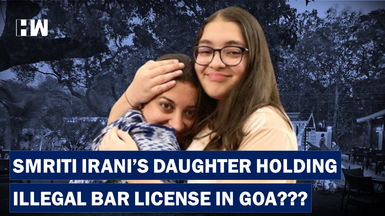 Smriti Irani's Daughter Running 'Illegal' Bar In Goa, Says Cong. Charges  'Baseless' Claims Zoish's Lawyer