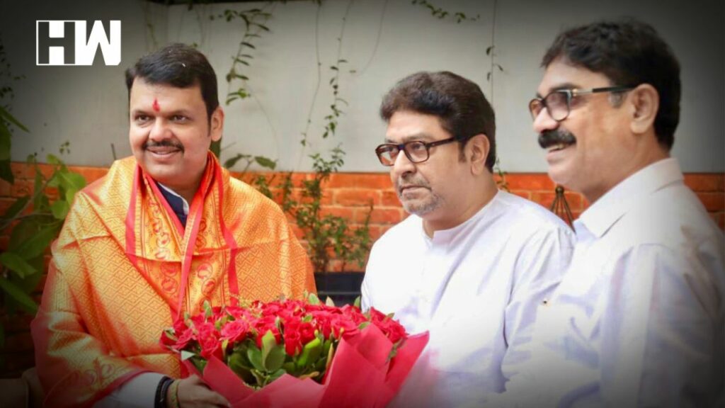 Deputy CM Devendra Fadnavis Meets MNS Chief Raj Thackeray Ahead Of BMC ...