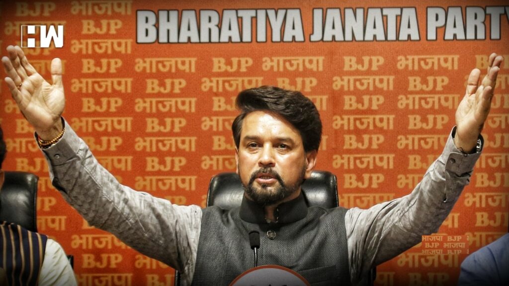 Time For Indians To Lead World The India Way Anurag Thakur Hw News English 5875
