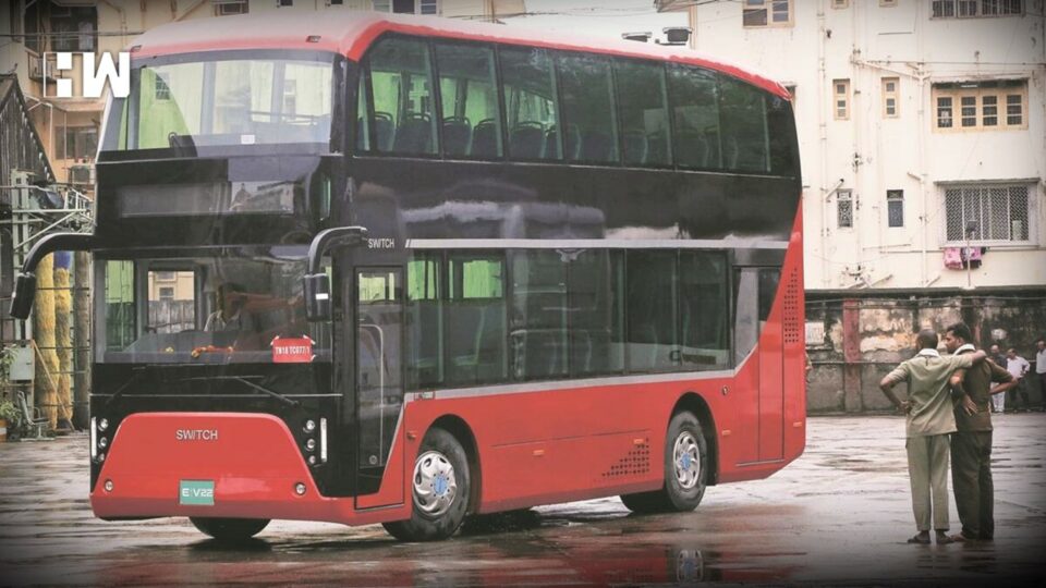 E-double decker bus launched in Mumbai