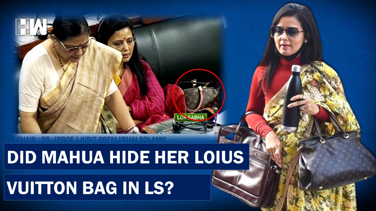 Did Mahua Moitra hide her Louis Vuitton tote bag during price rise debate?  Watch viral video for the answer - India Today