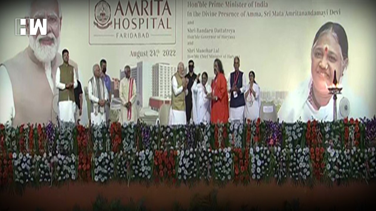 Prime Minister Modi Inaugurates Amrita Hospital, Faridabad HW News