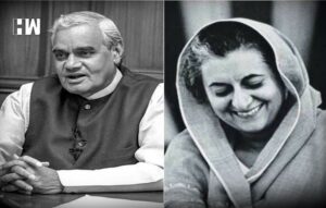 indira gandhi and atal bihari vajpayee