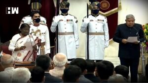 jagdeep dhankhar takes oath as vice president