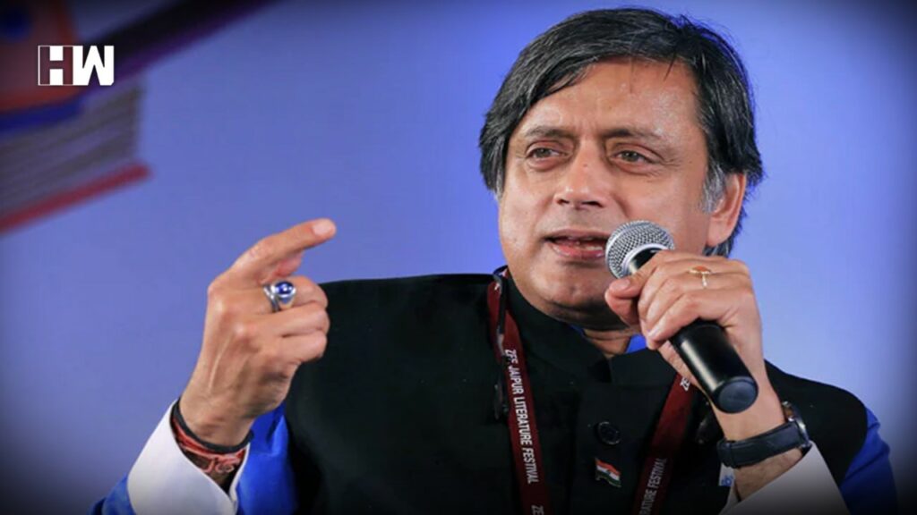 Shashi Tharoor Bestowed With France's Highest Civilian Honour - HW News ...