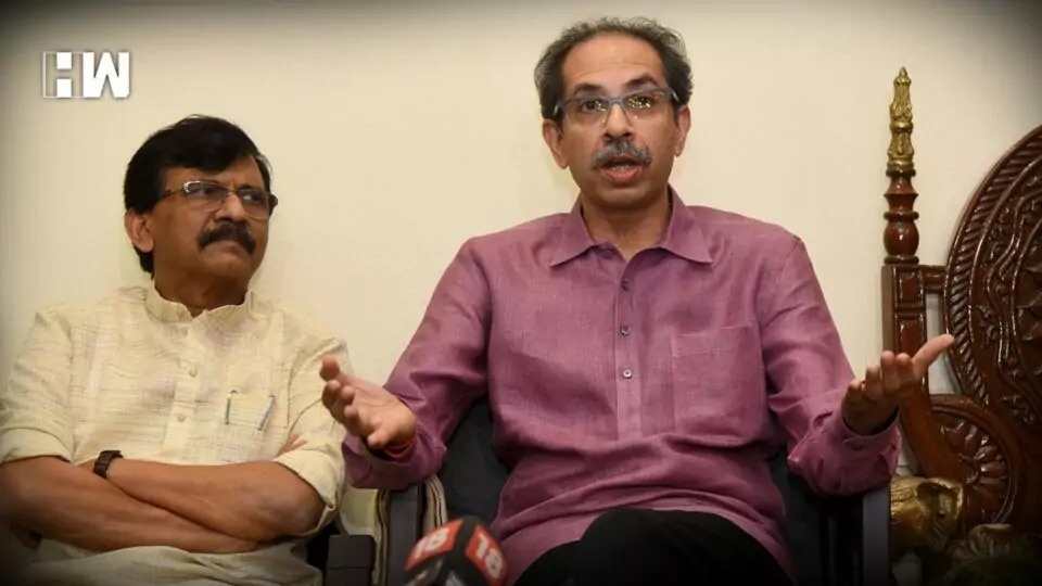 uddhav thackeray warns bjp amid raut arrest