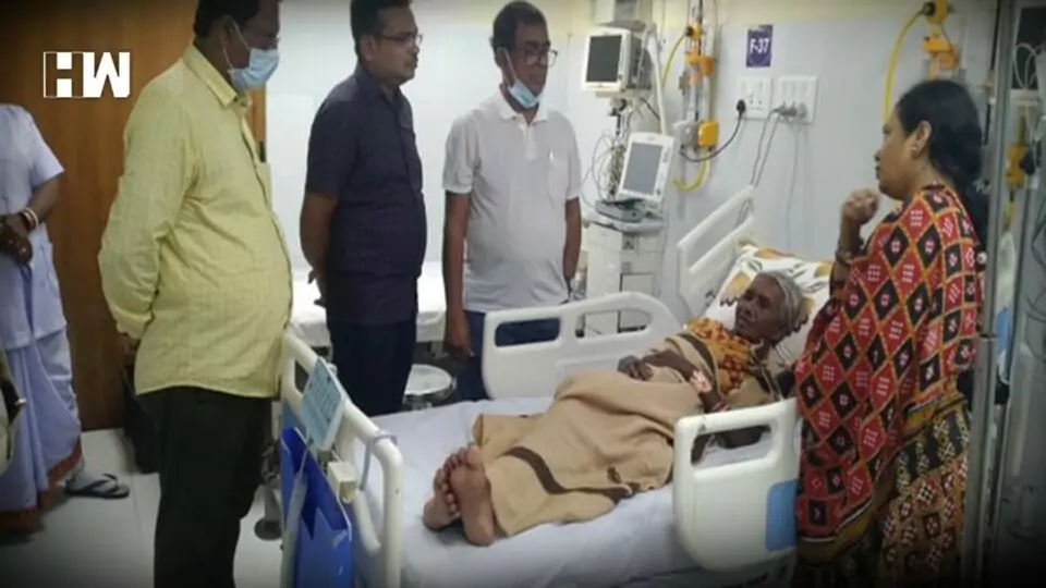 Protests erupt after Padma winner 'made to dance' in ICU