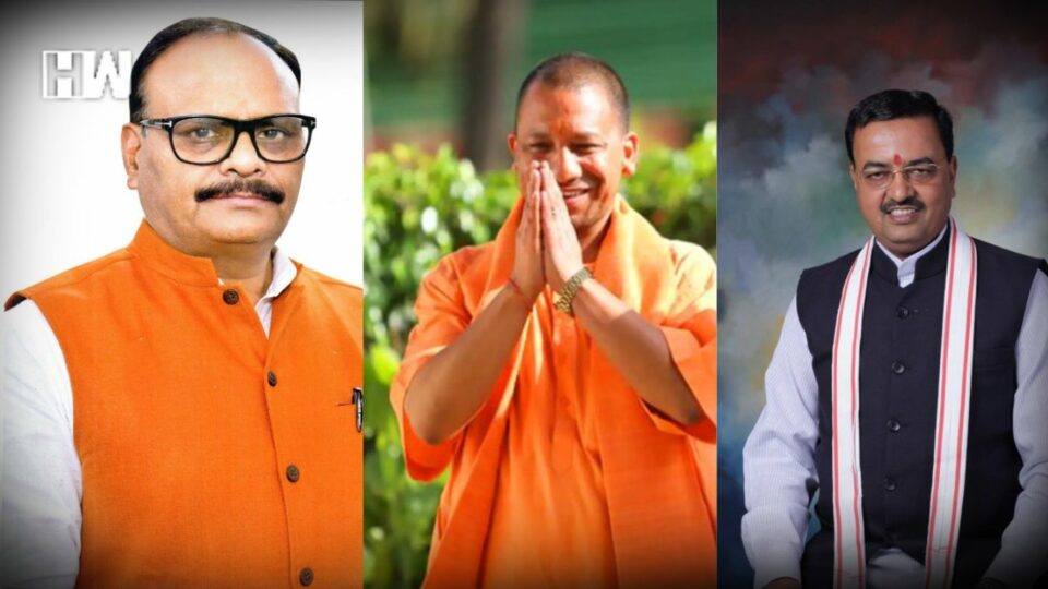 UP: CM Yogi, Deputy CM Brajesh Pathak & KP Maurya Welcomes PFI Ban ...