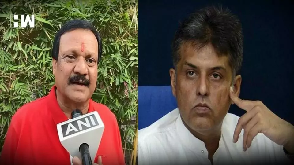 congress sajjan verma slams manish tiwari