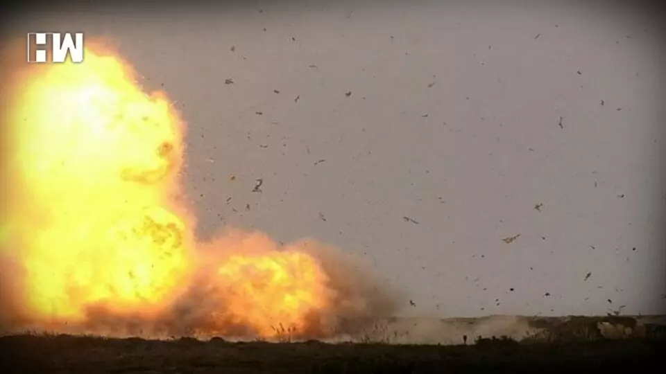 explosion in Balochistan after earthquake