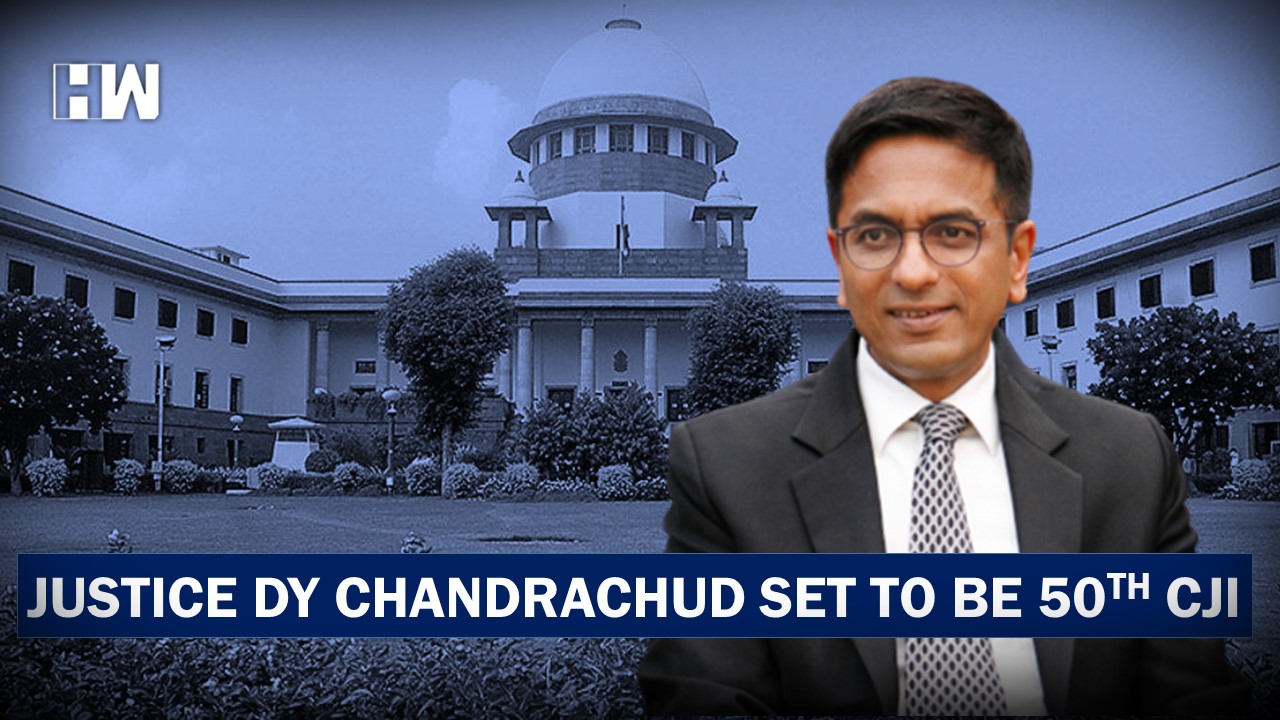 Chief Justice UU Lalit Recommends Justice DY Chandrachud As His ...