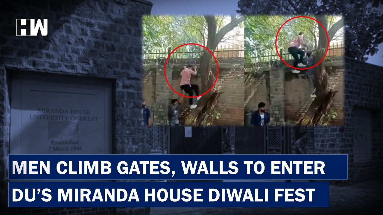 Diwali fest at Delhi's Miranda House scene of catcalls, chaos