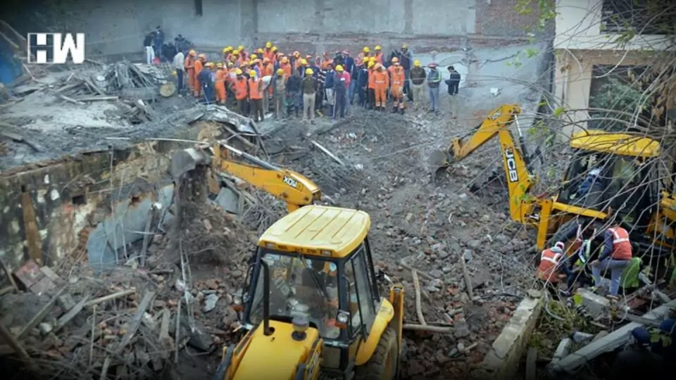 Gurugra Building Collapsed