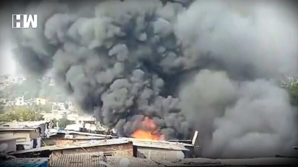 Fire Breaks Out