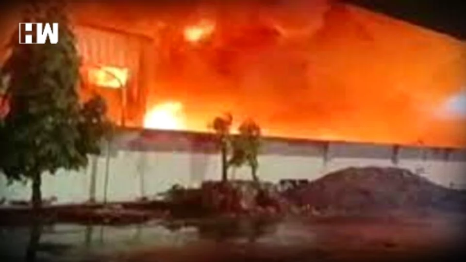 Fire Breaks Out
