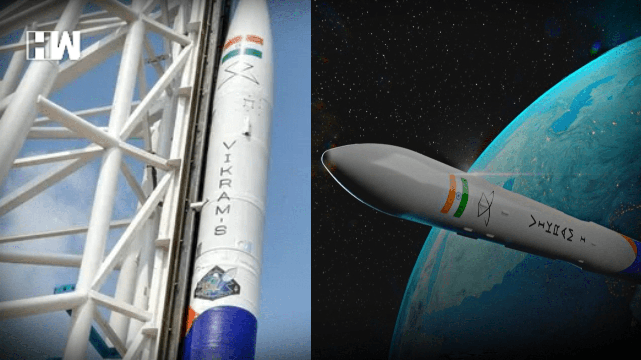 Sriharikota India’s First Ever Private Rocket VikramS Launches