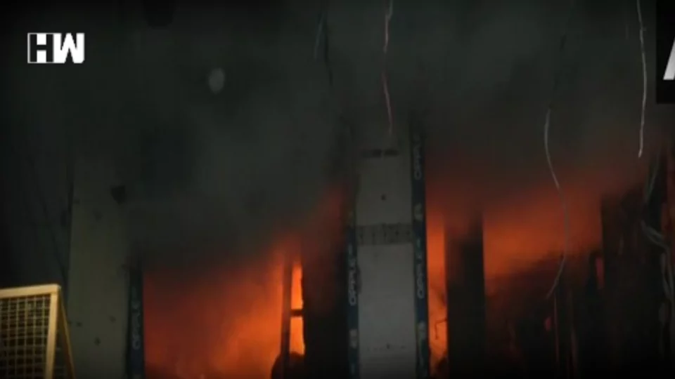Massive fire break out