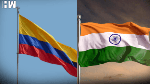 India Colombia Flag