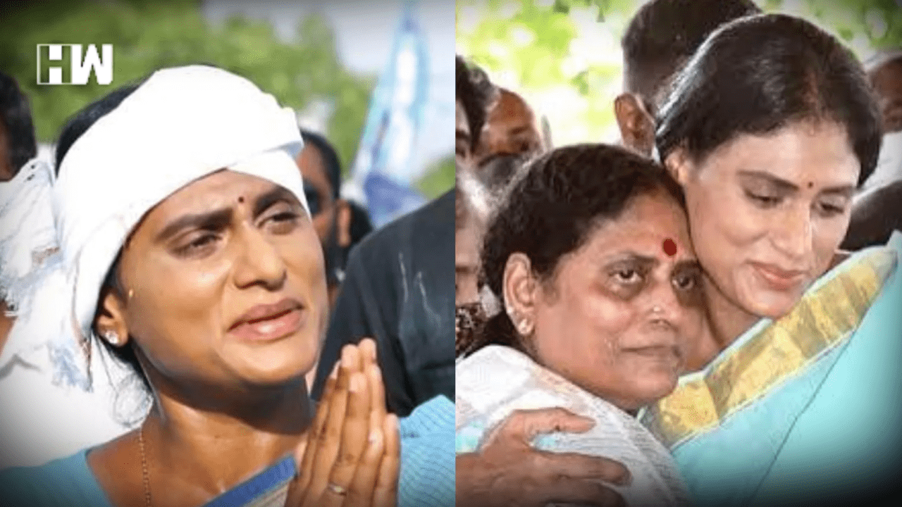 "Inhuman Behaviour": YS Vijayamma Condemns Daughter Sharmila's ...