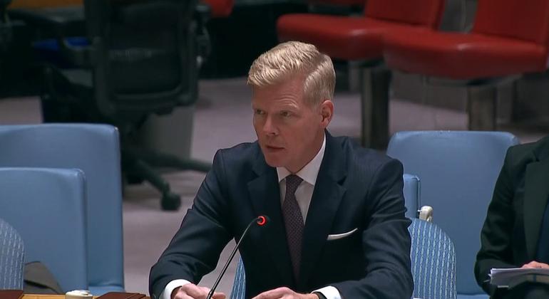 UN Special Envoy for Yemen Hans Grundberg briefs the Security Council.