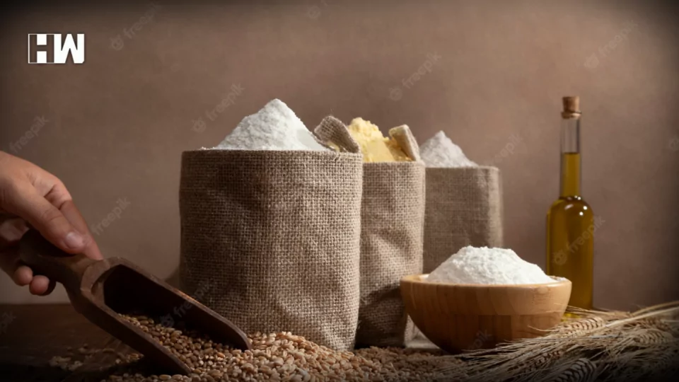 wheat, four, sugar