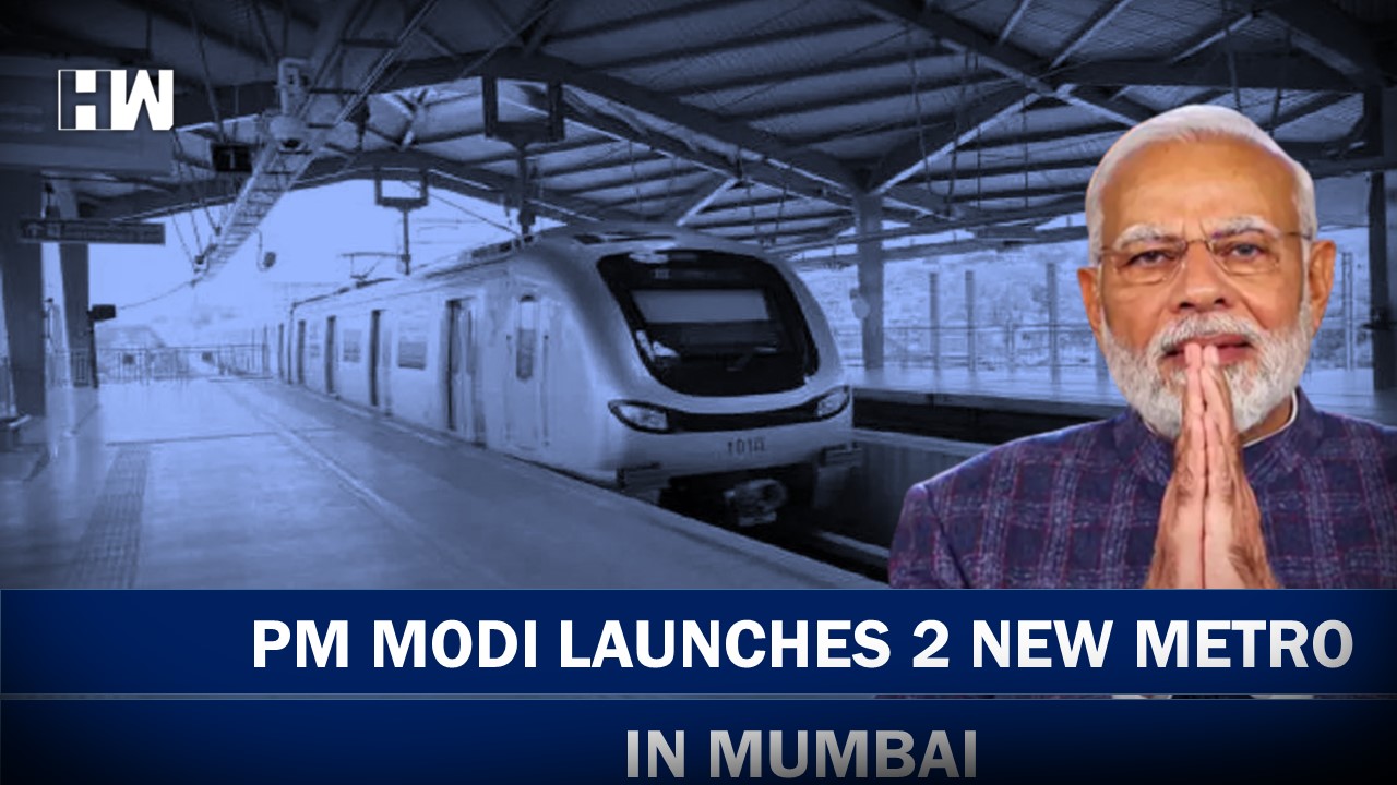 PM Modi Launches 2 New Metro Lines In Mumbai, Other Projects - HW News ...