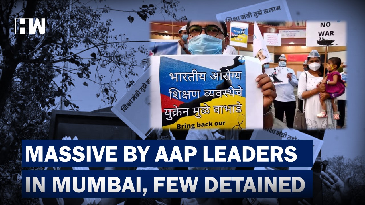 Cops Drag, Detain Mumbai AAP Chief Preeti Sharma Menon Amid Protests ...