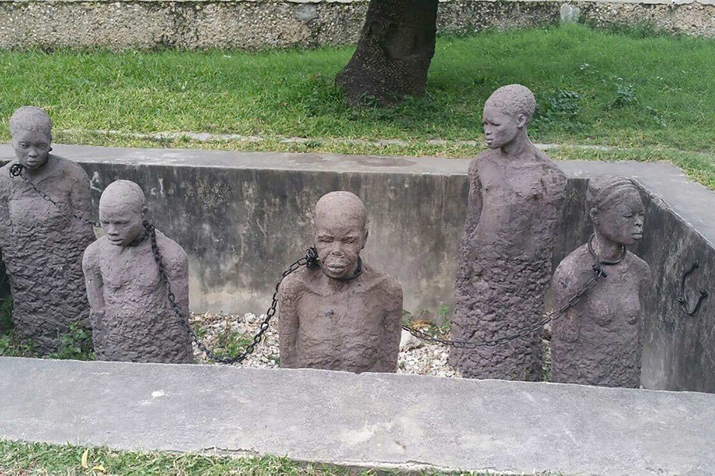 Slavery memorial in Stone Town, Zanzibar, United Republic of Tanzania. Photo: Israa Hamad