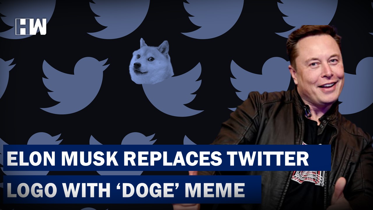 Headlines: Elon Musk Replaces Twitter's Blue Bird Logo With 'Doge' Meme ...