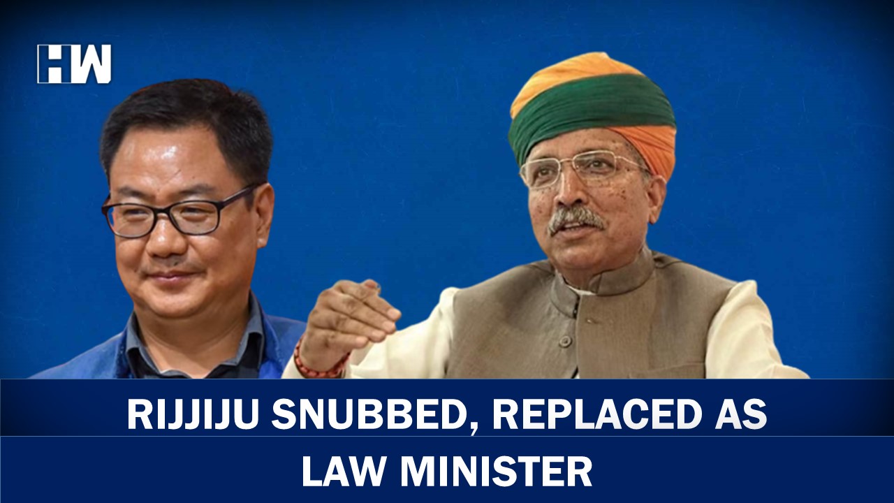 Kiran Rijiju Replaced As Law Minister Articles