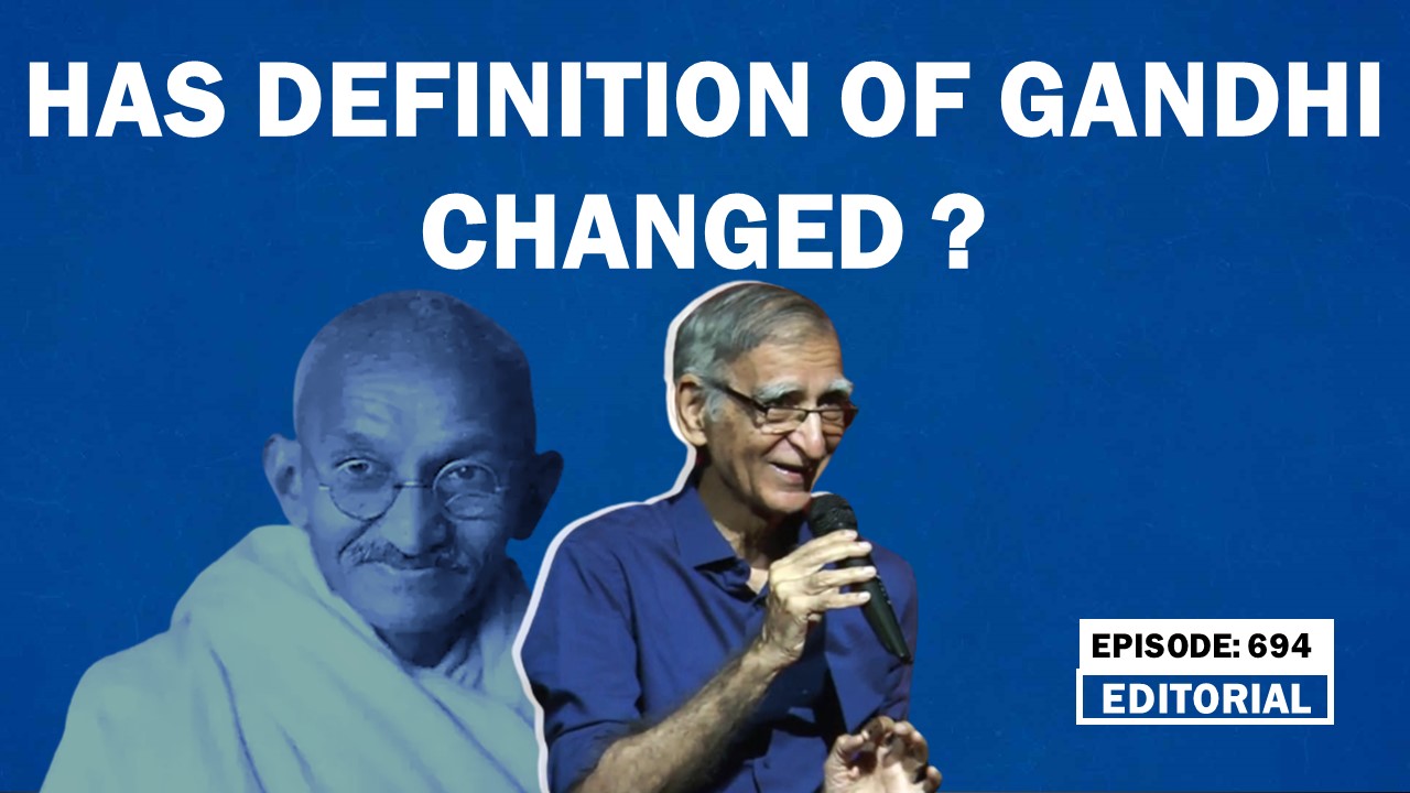 Editorial with Sujit Nair: Has definition of Gandhi changed? | FT- Ram ...