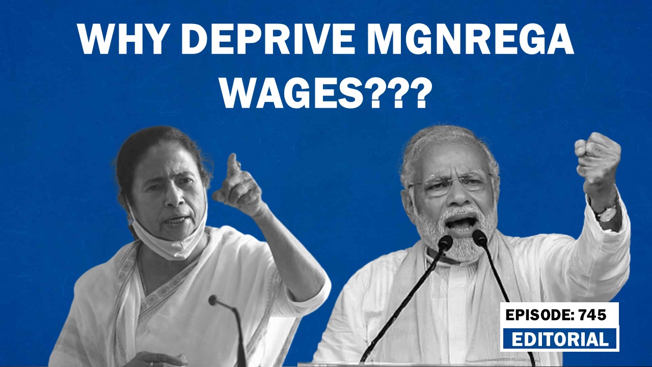 Editorial with Sujit Nair: Why deprive MGNREGA wages??? - HW News English