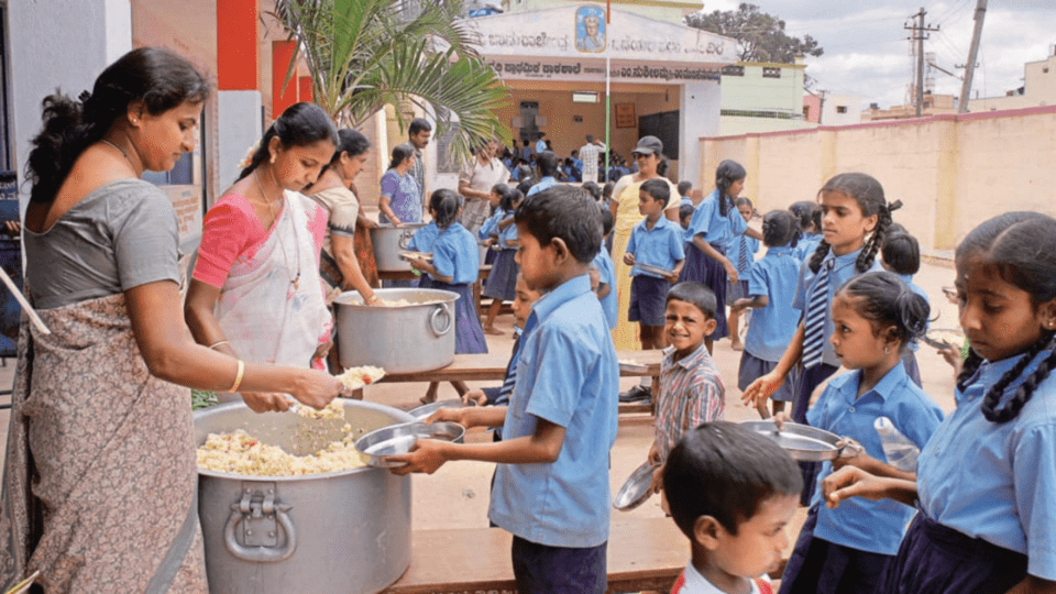 The Mid-Day Meal Scheme, a school meal program in India designed to improve the nutritional status of school-age children nationwide, has taken a troubling turn.