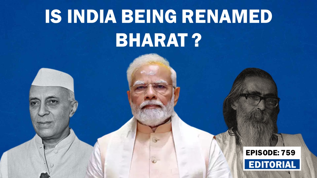 Editorial with Sujit Nair: Is India being renamed Bharat? - HW News English