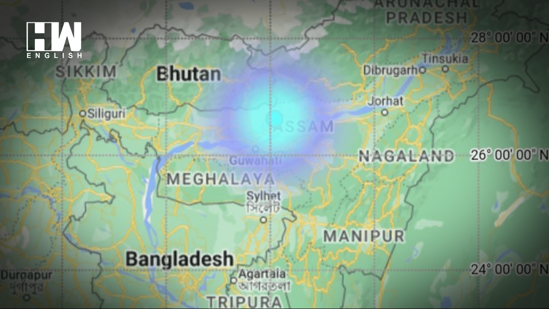 Earthquake of 3.5 magnitude hit Guwahati, Assam HW News English