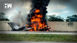 Private Jet Clashed On Florida Highway, 2 Dead