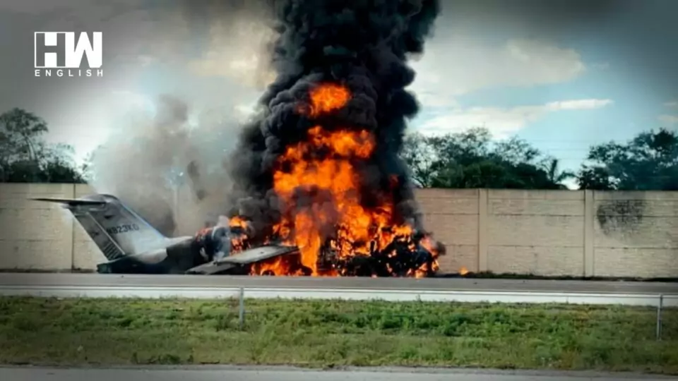 Private Jet Clashed On Florida Highway, 2 Dead