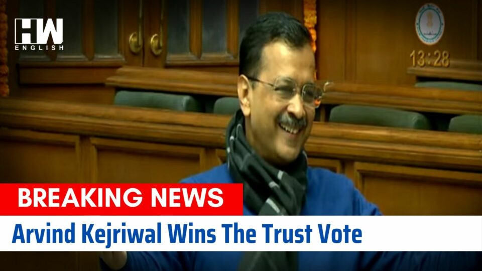 Arvind Kejriwal Wins The Trust Vote