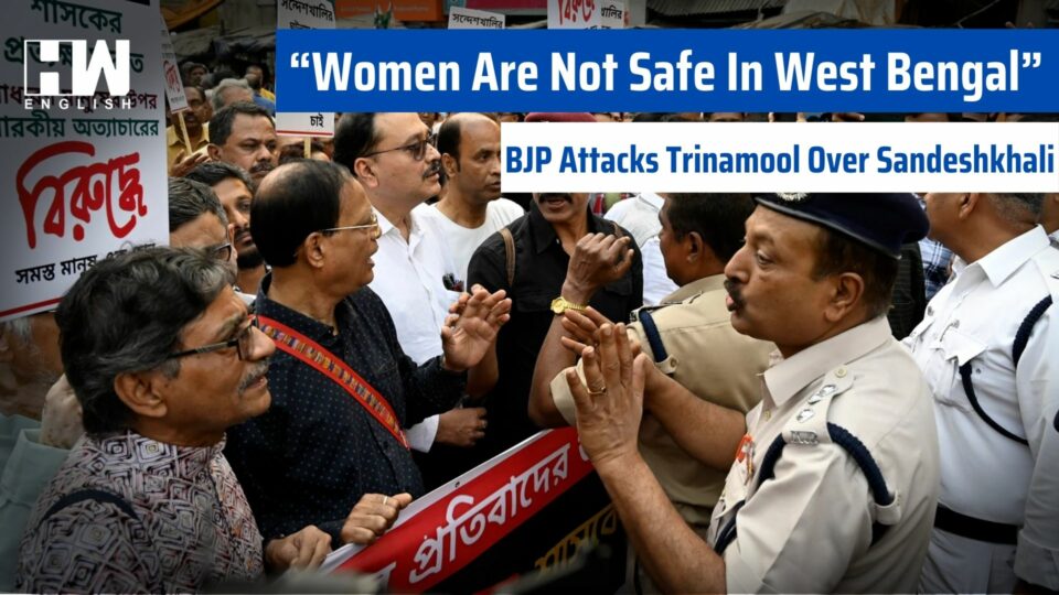 “Women Are Not Safe In West Bengal”: BJP Attacks Trinamool Over Sandeshkhali
