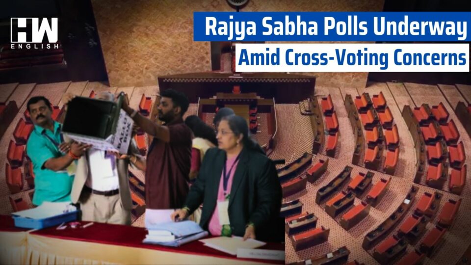 Rajya Sabha Polls Underway Amid Cross-Voting Concerns