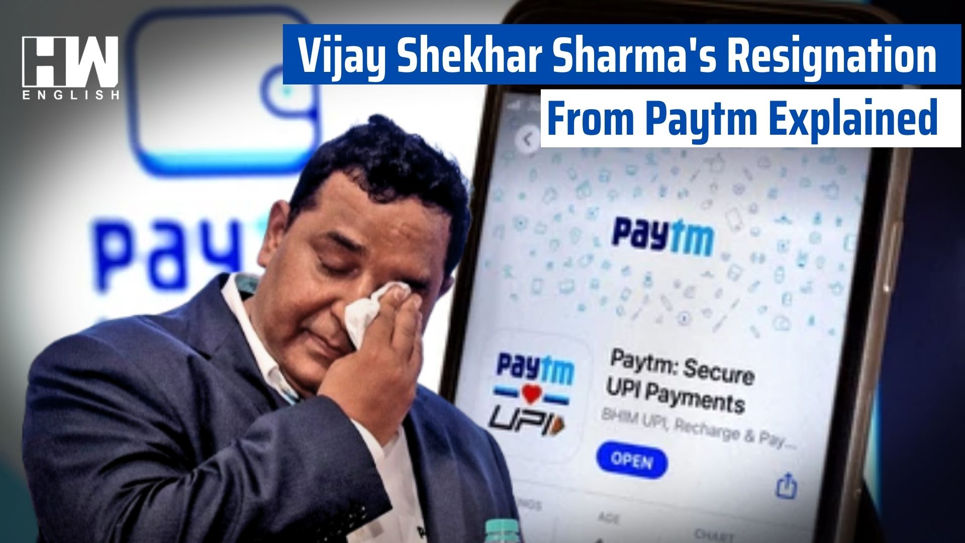 Vijay Shekhar Sharma's Resignation From Paytm Explained - HW News English